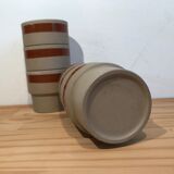 Lot of 6 sandstone cups