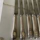 Box of 6 vintage Boulenger knives with LM monogram