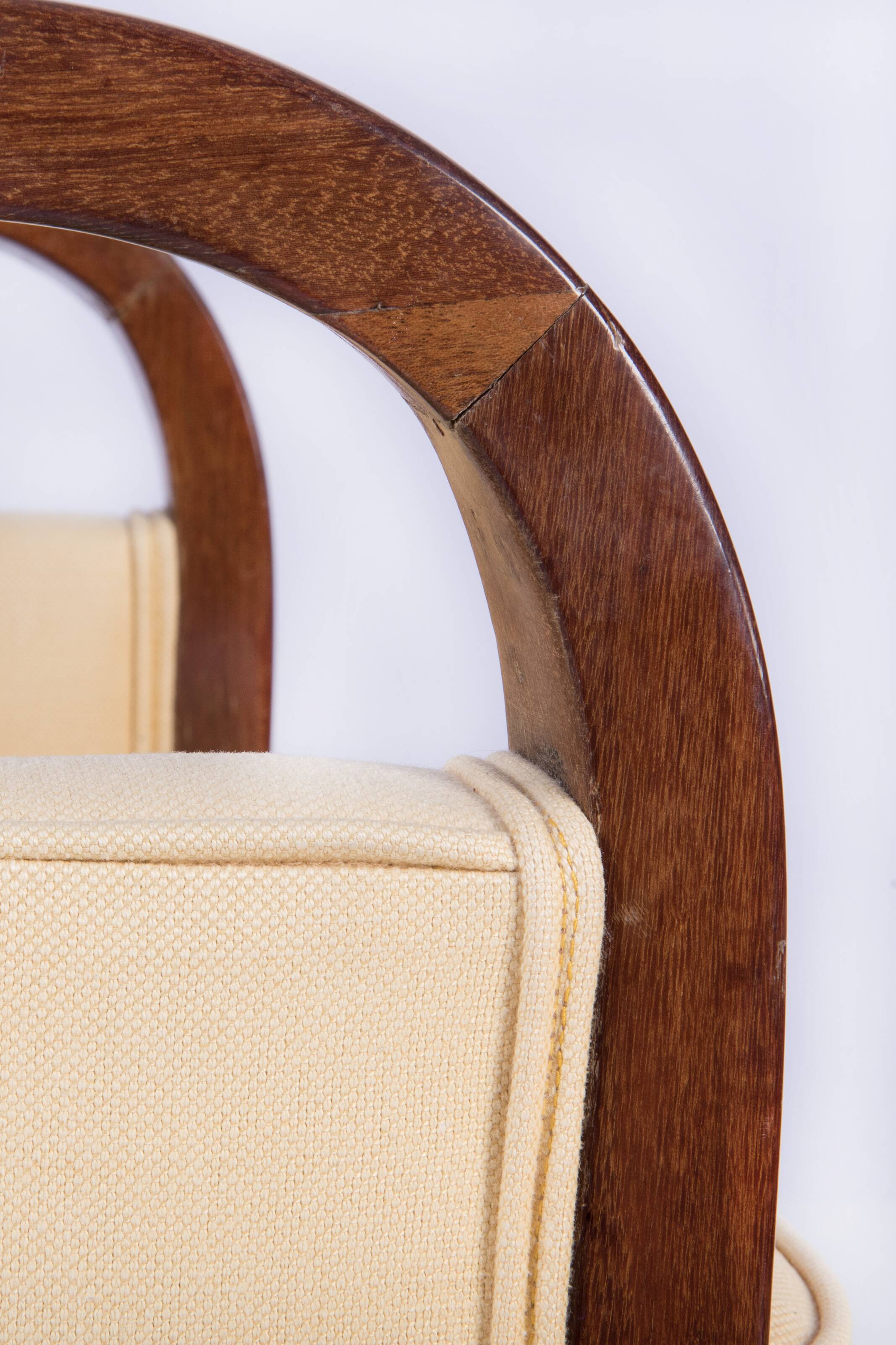 Set of armchairs and Ottoman art-deco