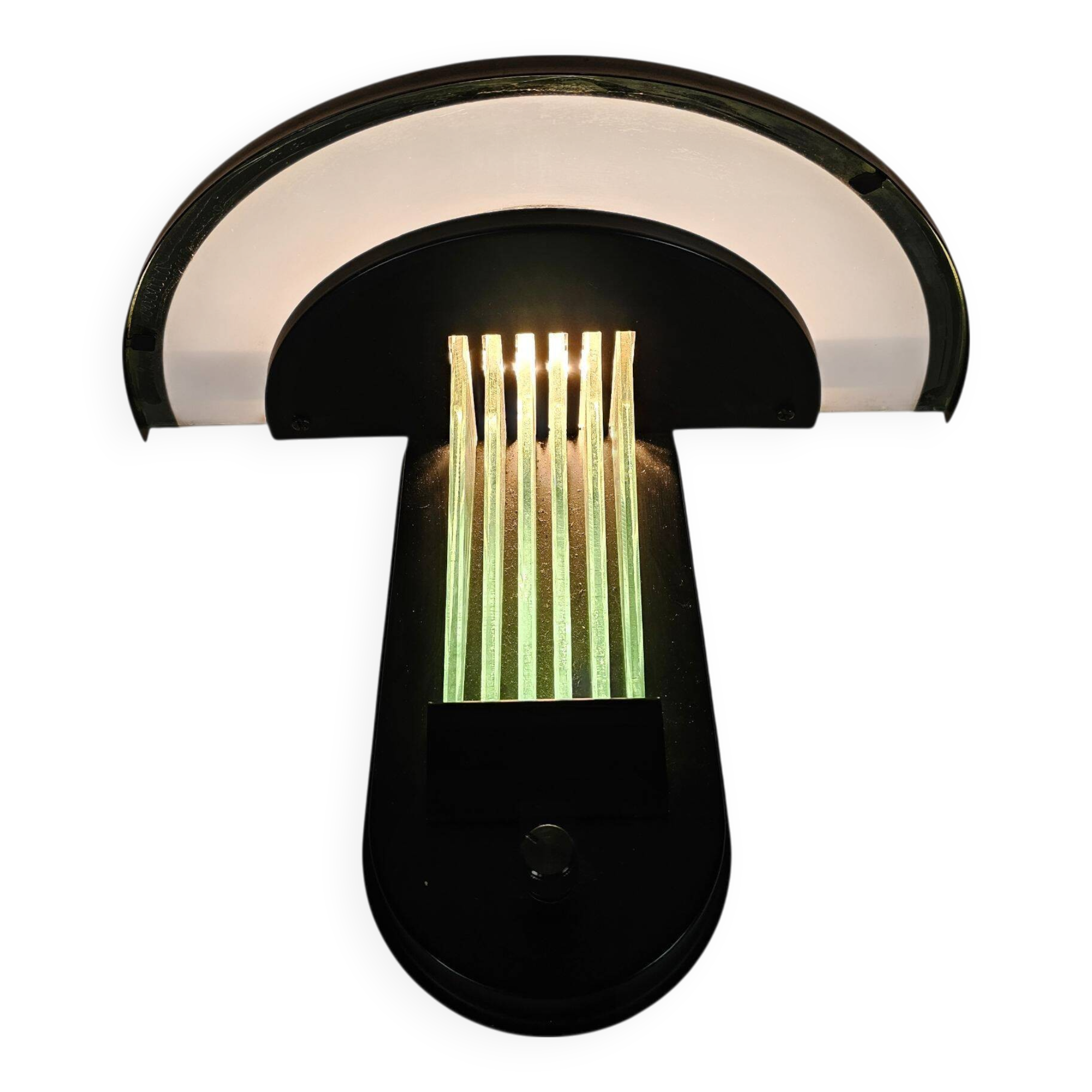Free Light - wall lamp - Post Modern - metal - glass - 80s