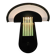 Free Light - wall lamp - Post Modern - metal - glass - 80s
