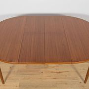 Mid-Century Round Teak Dining Table by Nils Jonsson for Hugo Troeds, Sweden