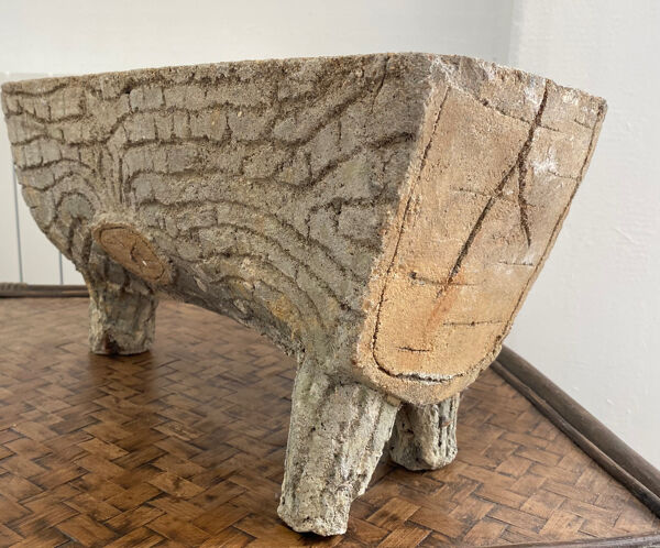 Jardinière en béton