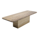 Table basse de style brutaliste