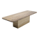 Table basse de style brutaliste