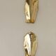 Pair Of Mid Century Swedish Brass Sconces