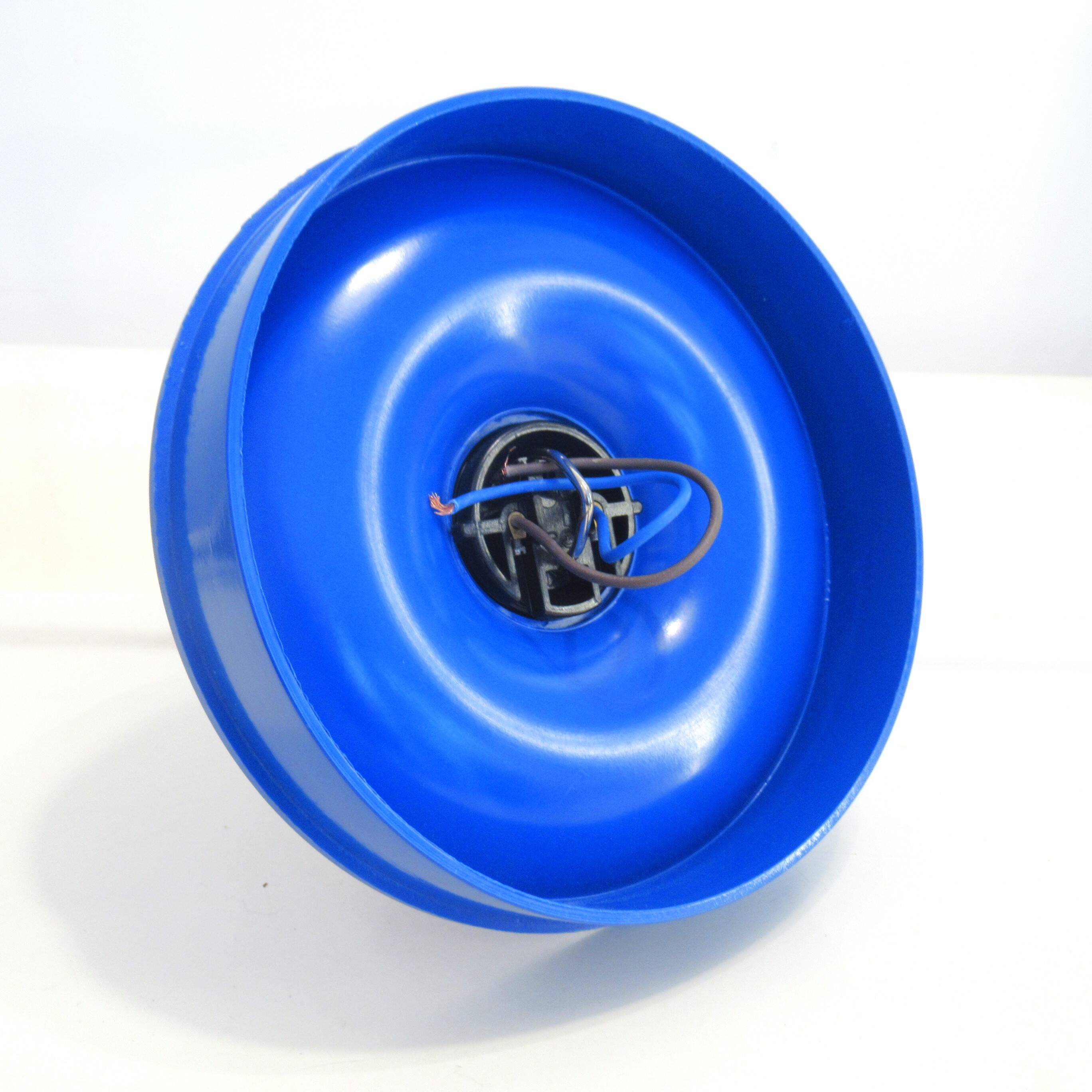 Saturno blue Targetti wall lamp from the 70s