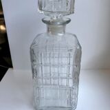 70s glass whisky decanter