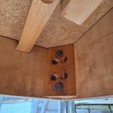 Formica table 2 chairs 2 stools