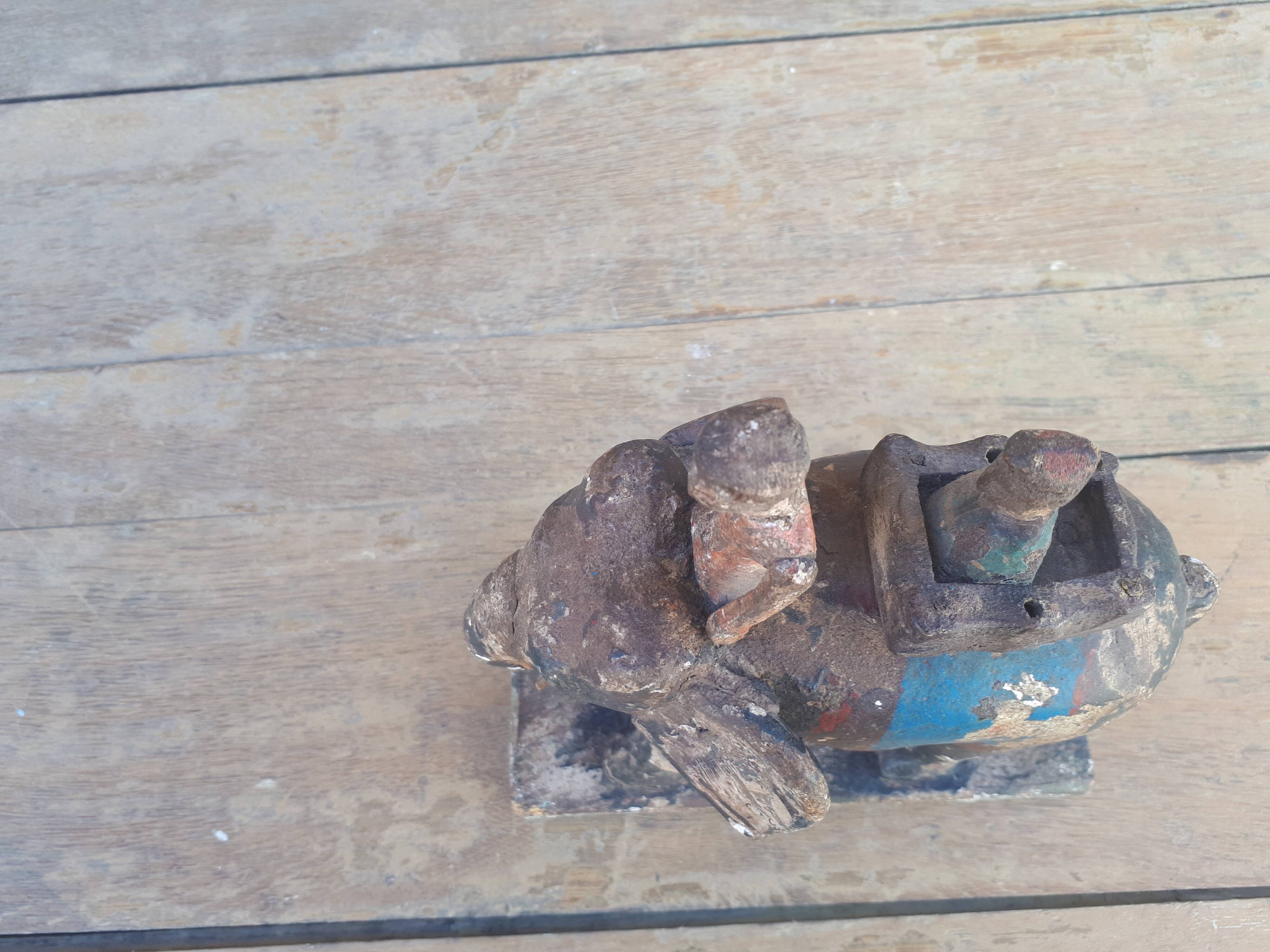 Ancient indian elephant toy