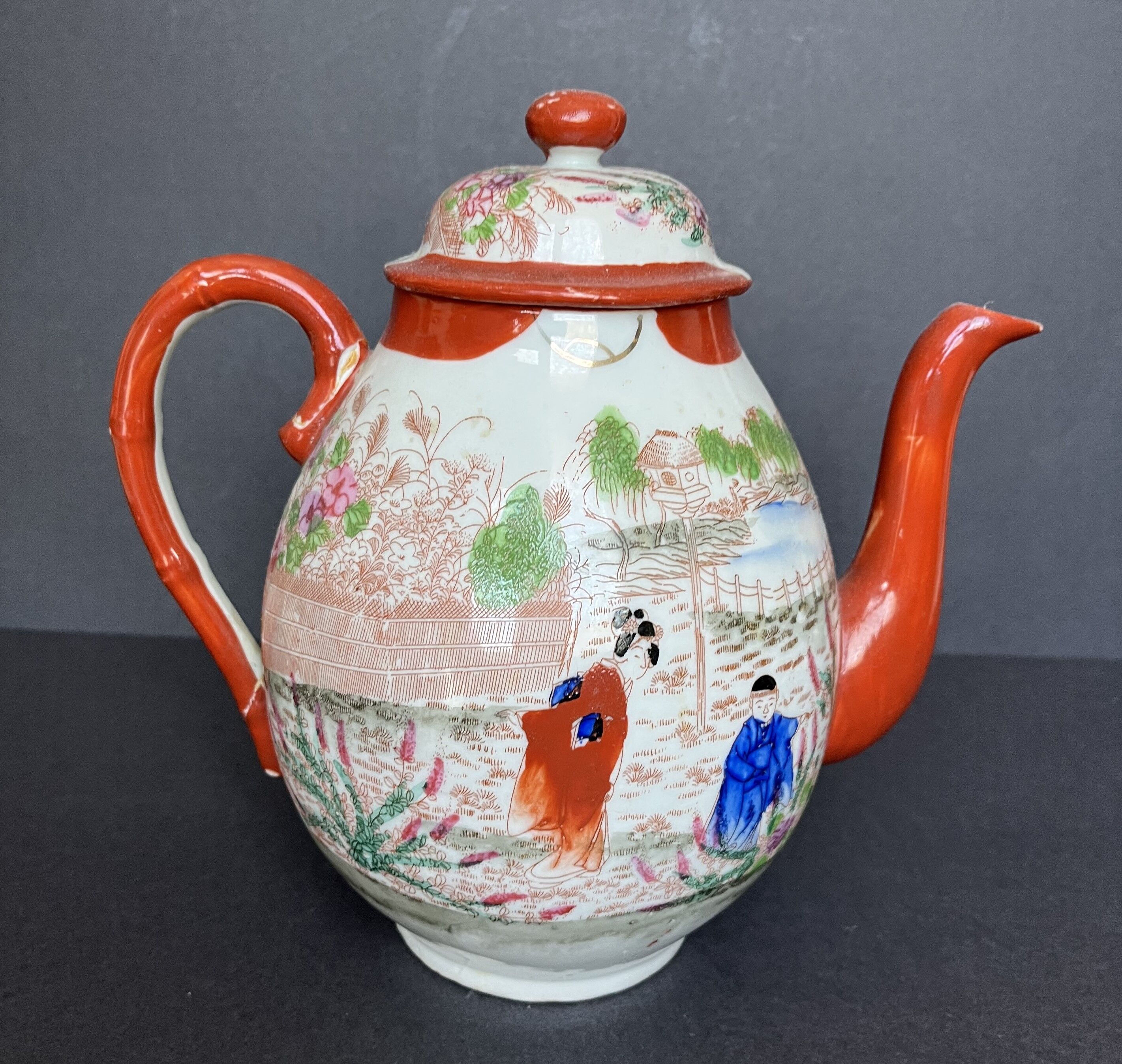 Chinese porcelain teapot