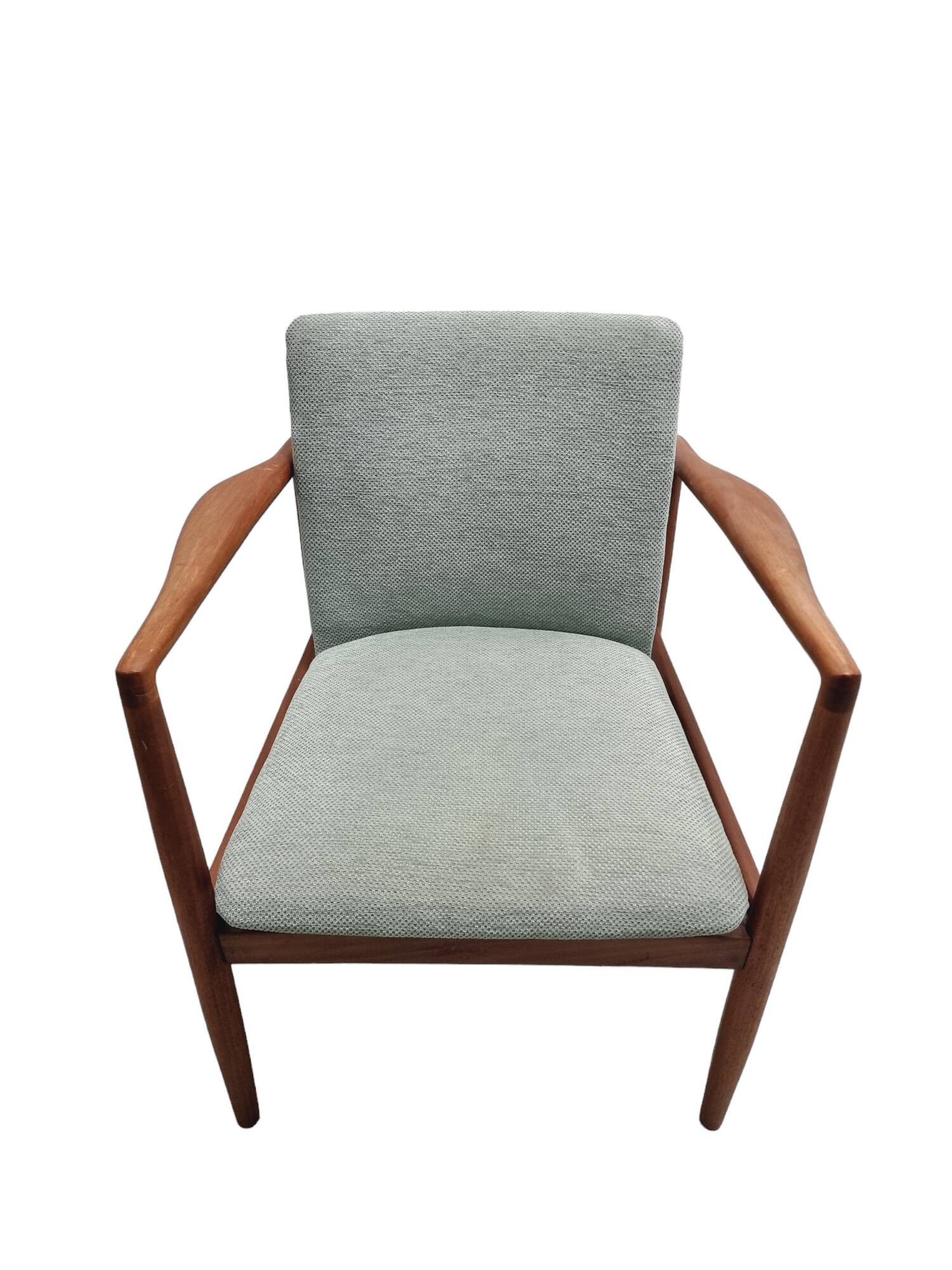 Set of 2 Danish teak dining chairs/armchairs