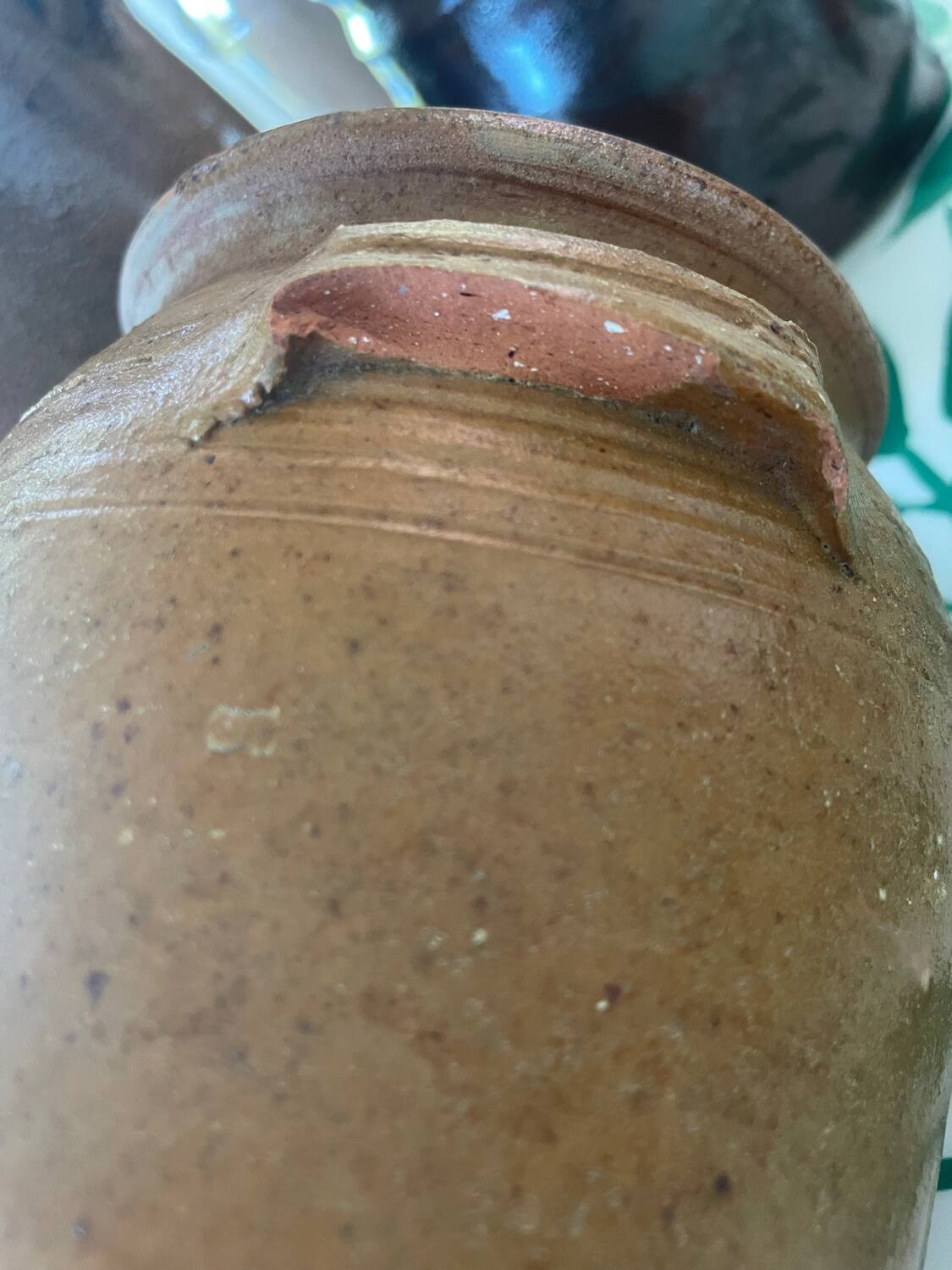 Stoneware pot