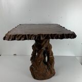 Biomorphic brutalist organic side table, Dutch 1960s