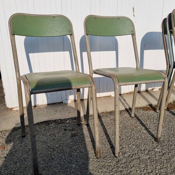 Chaises Tolix, 1930/50
