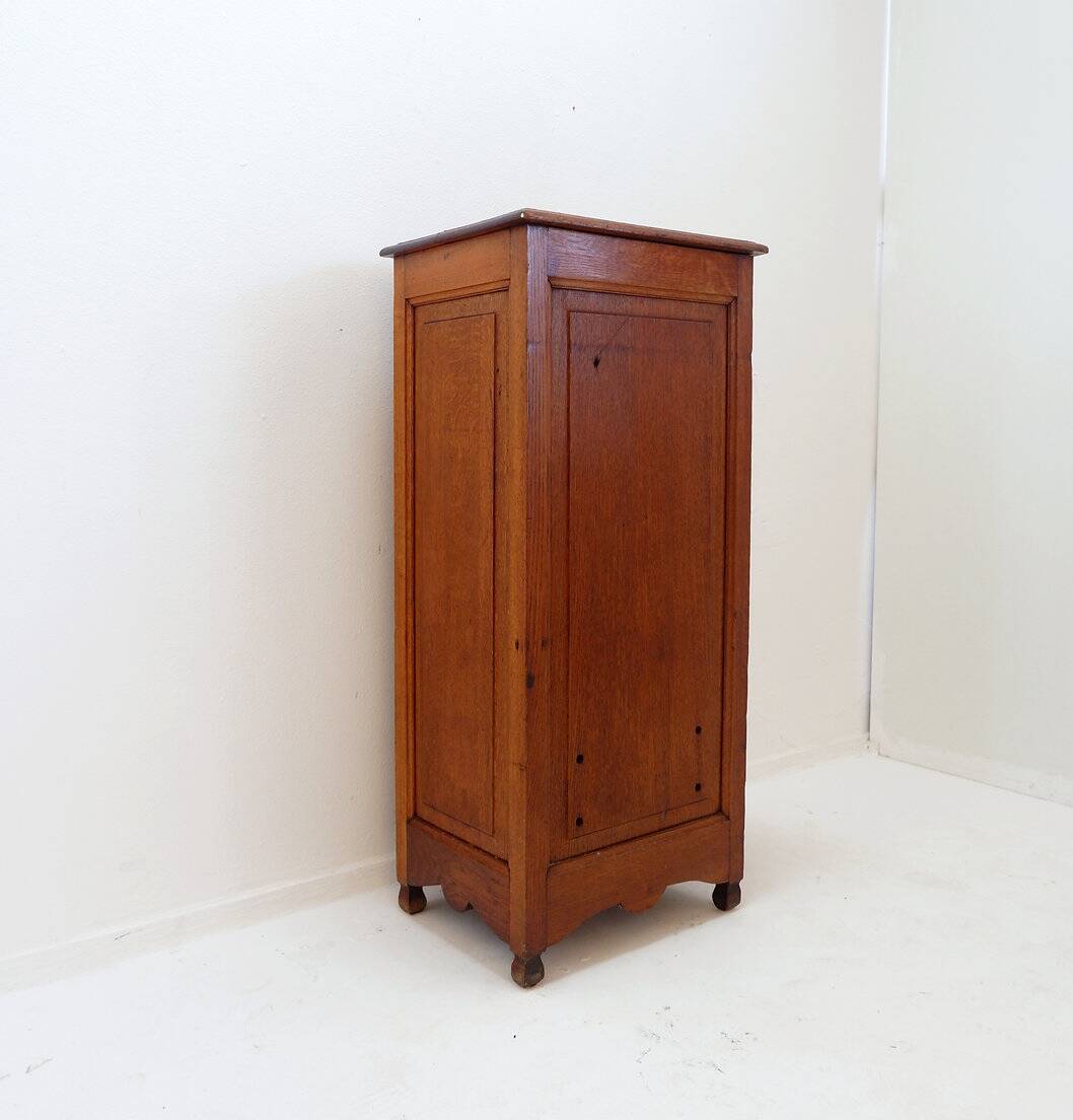 Vintage Wooden Side Cabinet - 1950s