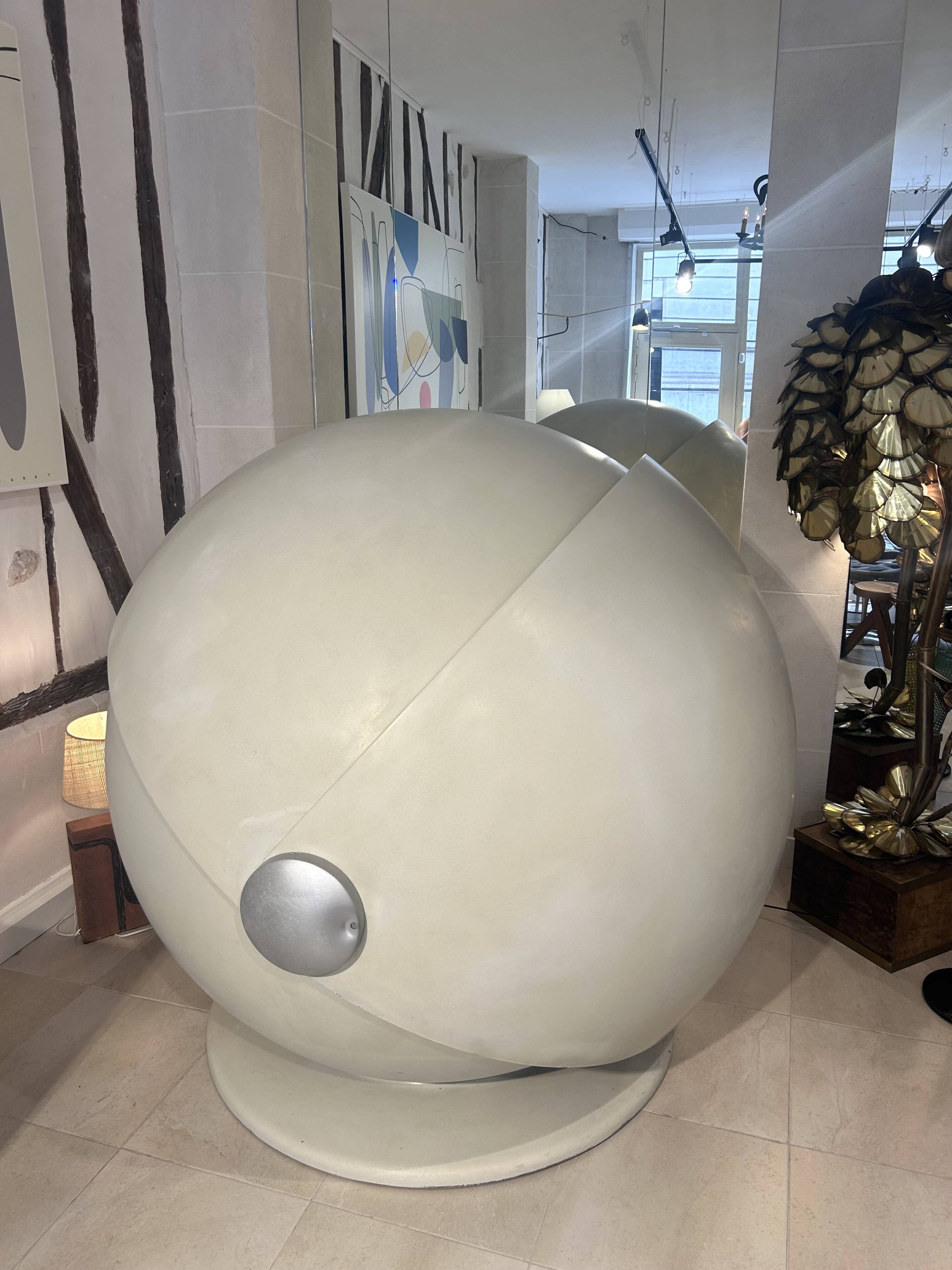 Chaise Sunball par Günter Ferdinand Ris et Herbert Selldorf pour Rosenthal, 196