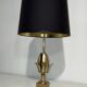 Brass flower lamp