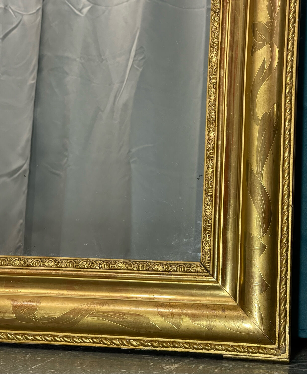 Louis-philippe mirror 167 x 112 cm
