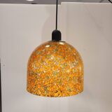 Lampara by Vidrio Millefiori, Peill & Putzler, Mid-century, Naranja, 70's –