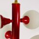 Red suspension by Kaiser, Germany, 60s