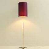 1960s brass floor lamp, Spain