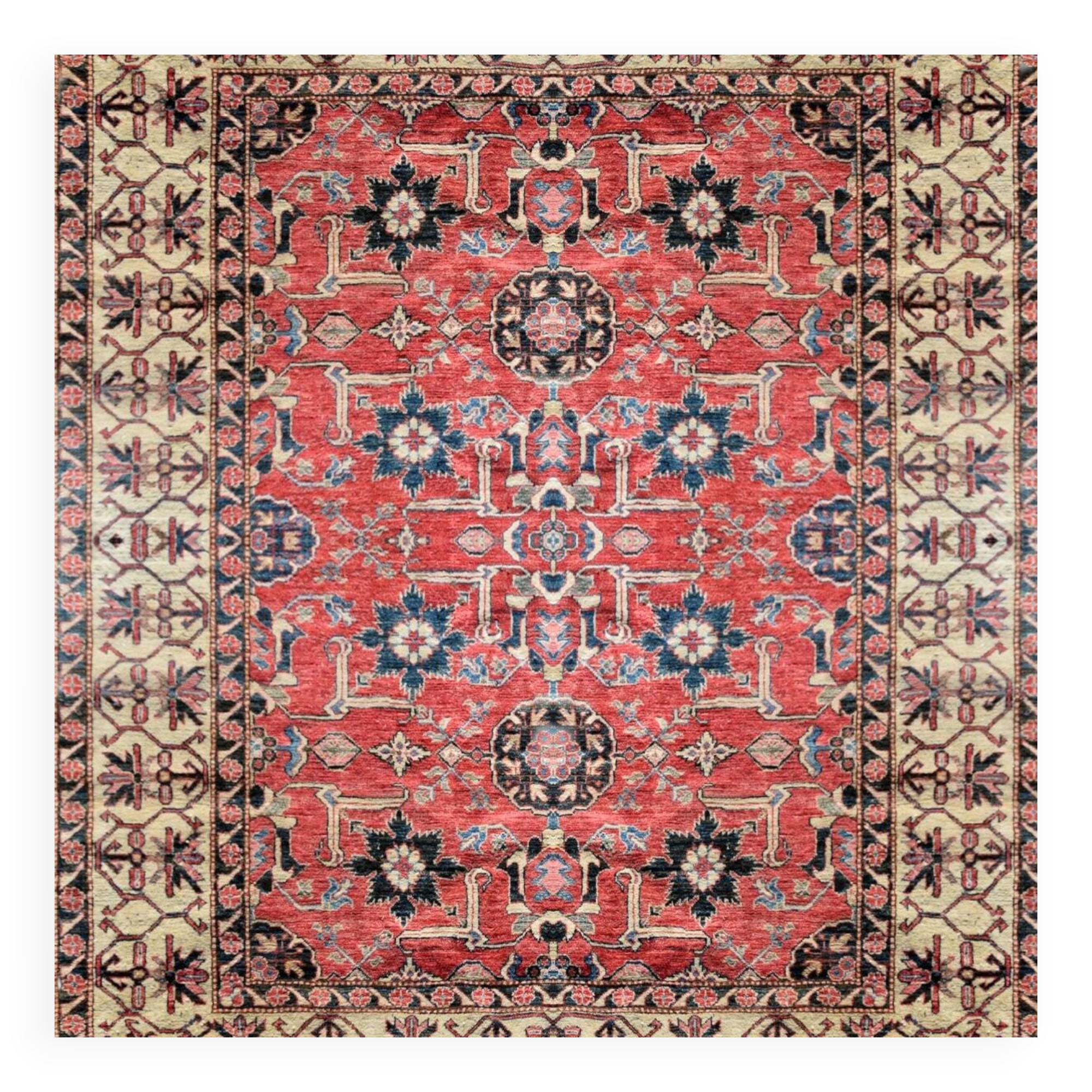 Ghazni oriental rug: 3.20 x 2.20 metres - Handmade