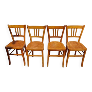 4 chaises de bistrot