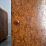 1939s pair of art deco bedside tables, Czechoslovakia