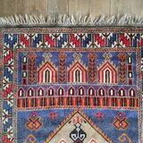 Handmade Afghan Belouch rug 125x80cm