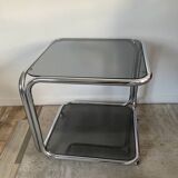 Space Age Side Coffee Table on Casters