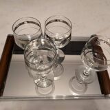 Art deco mirror tray