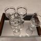 Art deco mirror tray