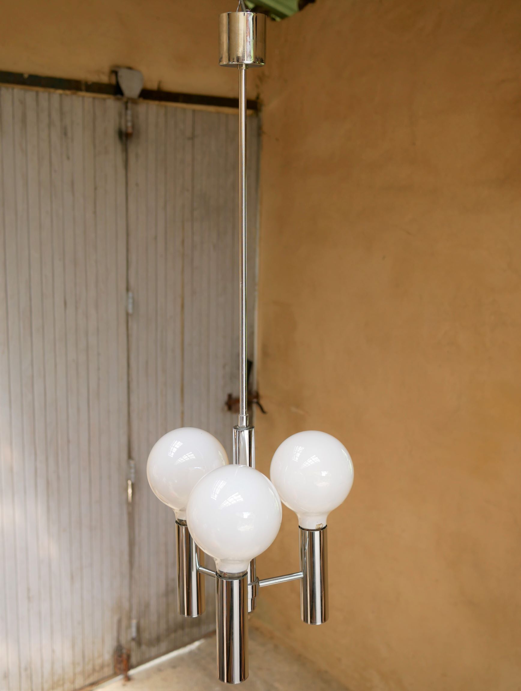 Vintage chandelier by Maison Sciolari, Made in Italy