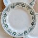 4 flat plates ironstone New Galleries Ennegé Paris - Model Ro
