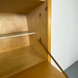 Bureau de Secrétaire Highboard Moderniste Mid-Century Bb04 par Cees Braakman pour Pastoe, 1950s
