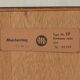 1950s bureau, Musterring, vintage