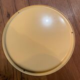 Enameled sheet metal tray from the 60s