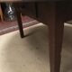Oval coffee table in vintage oak year 40/50