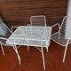 Ensemble de 3 chaises et table de jardin Emu modèle Rio