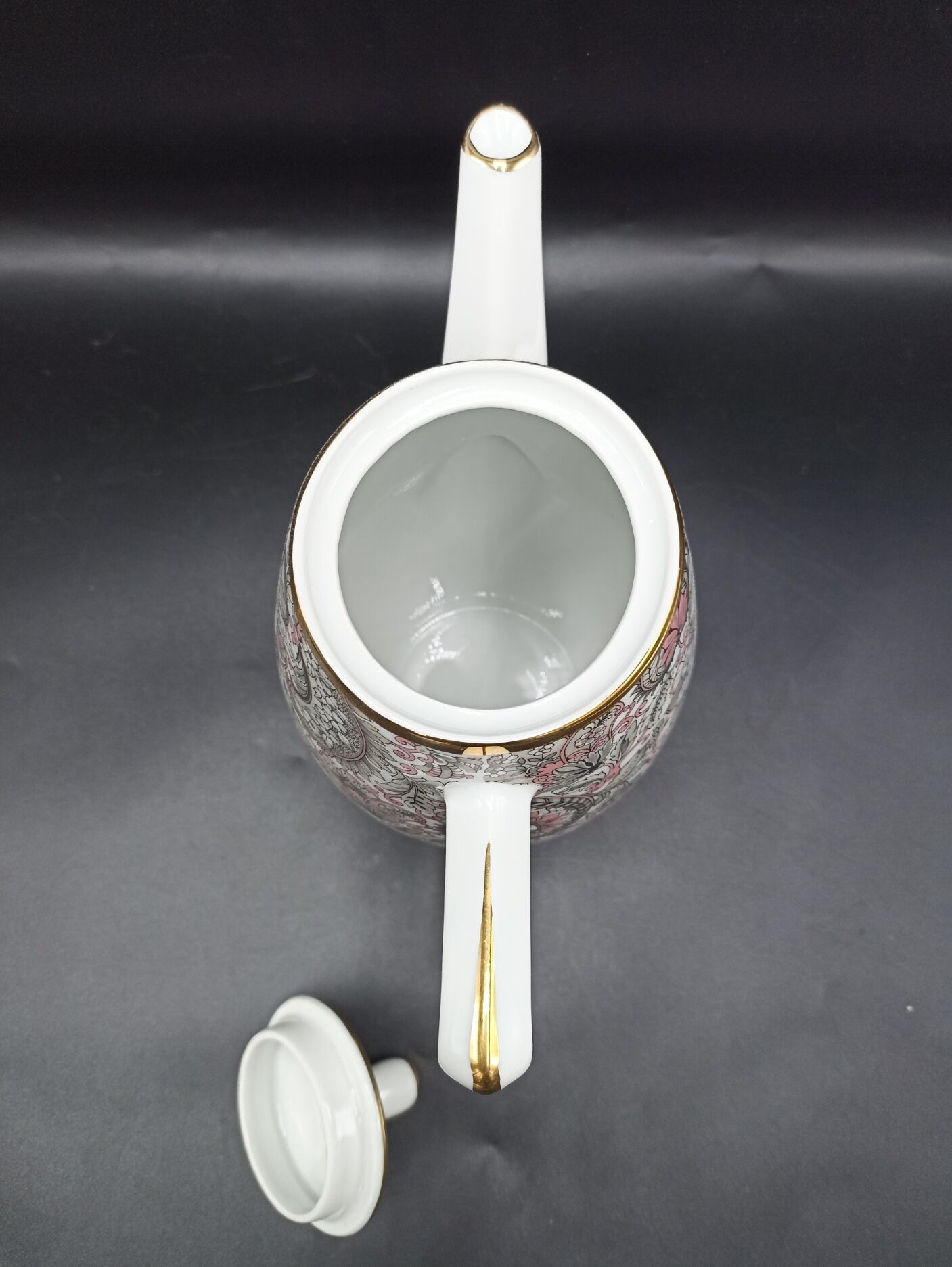 Cashmere coffee pourer, Limoges, L. Toupet