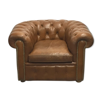 Chesterfield Cognac Chair