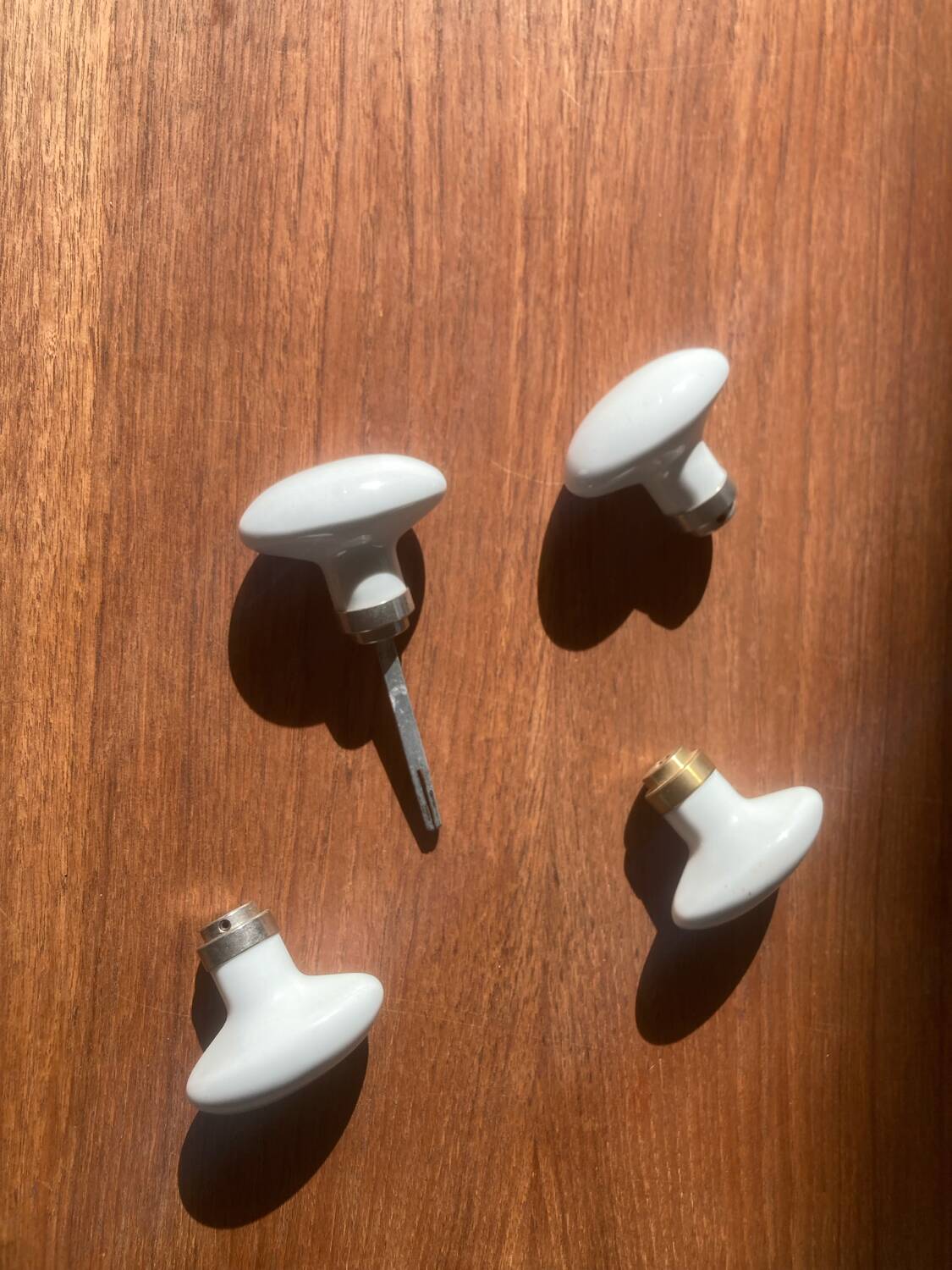 Limoges porcelain door handles