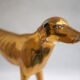 Statue vintage, big dog brass sculpture, dog statue, Greyhound, whippet, greyhound, interior decorating, home décor