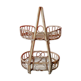 Vintage rattan bar