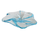 Vintage handcrafted Bullicante sky blue glass empty pocket