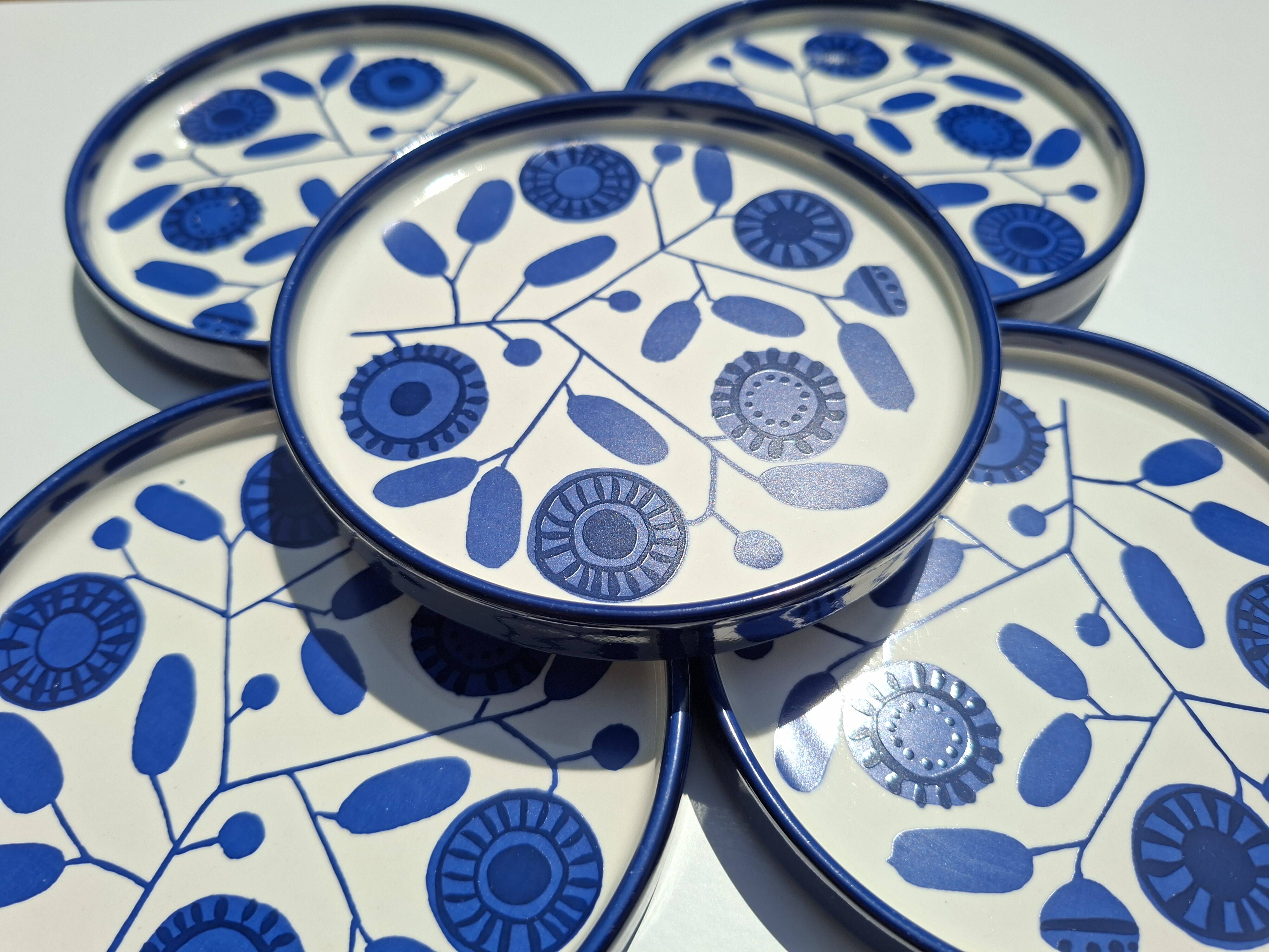 Saucer from the Melitta Stockholm series breakfast set