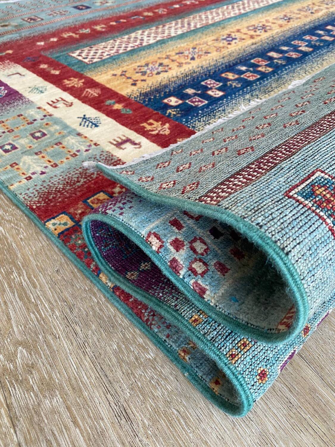 Tapis Afghan - Fait main - Neuf