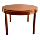 Round table with butterfly extension 70s