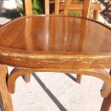 5 vintage Baumann bistro chairs